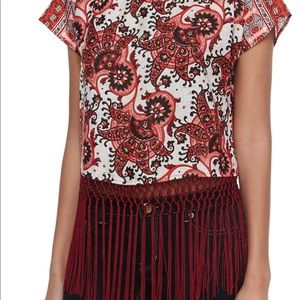Michael Kors fringe top